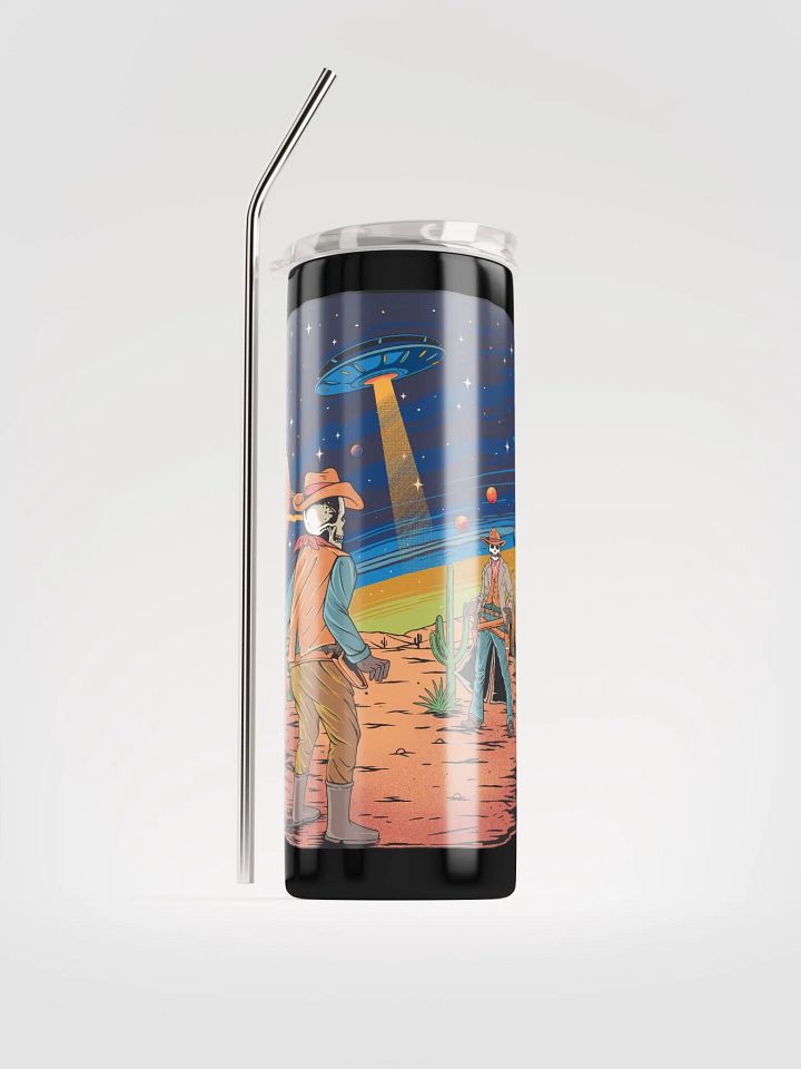 Skeleton Space Cowboys Tumbler product image (1)