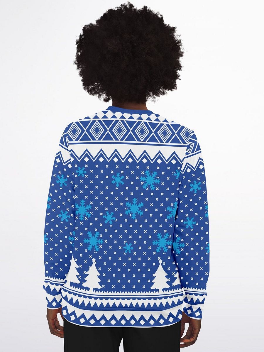 "Prickly and Lit" Cactus Christmas Sweater | Funny Plant Holiday Sweatshirt | Succulent Winter Party Outfit product image (6)