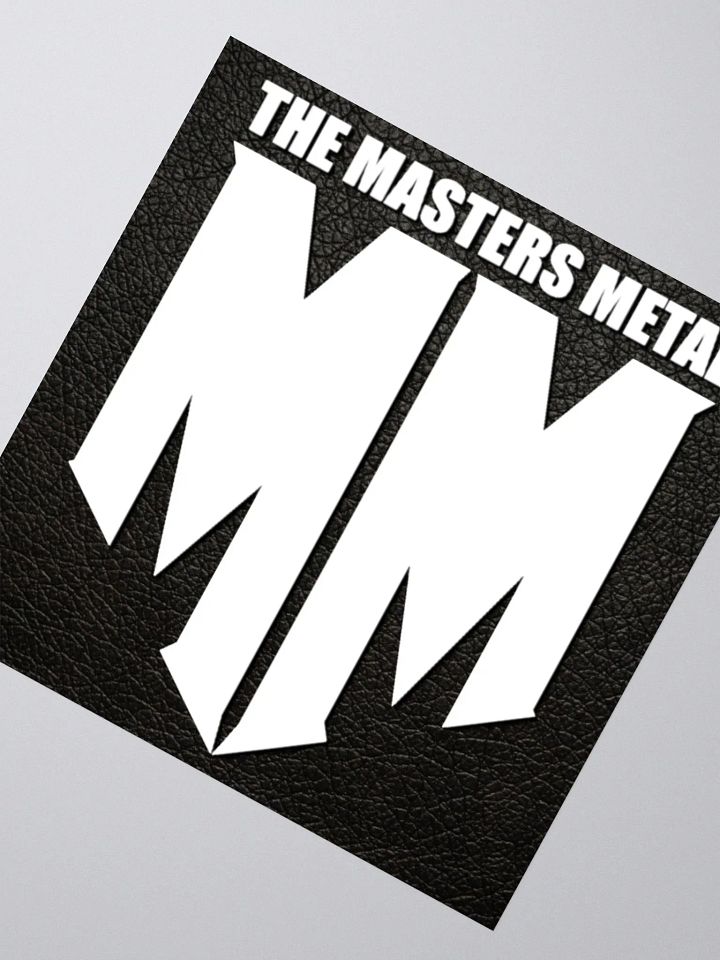 The Master's Metal (Logo) Sticker product image (1)