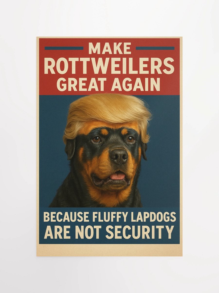 Make Rottweilers Great Again Poster product image (12)