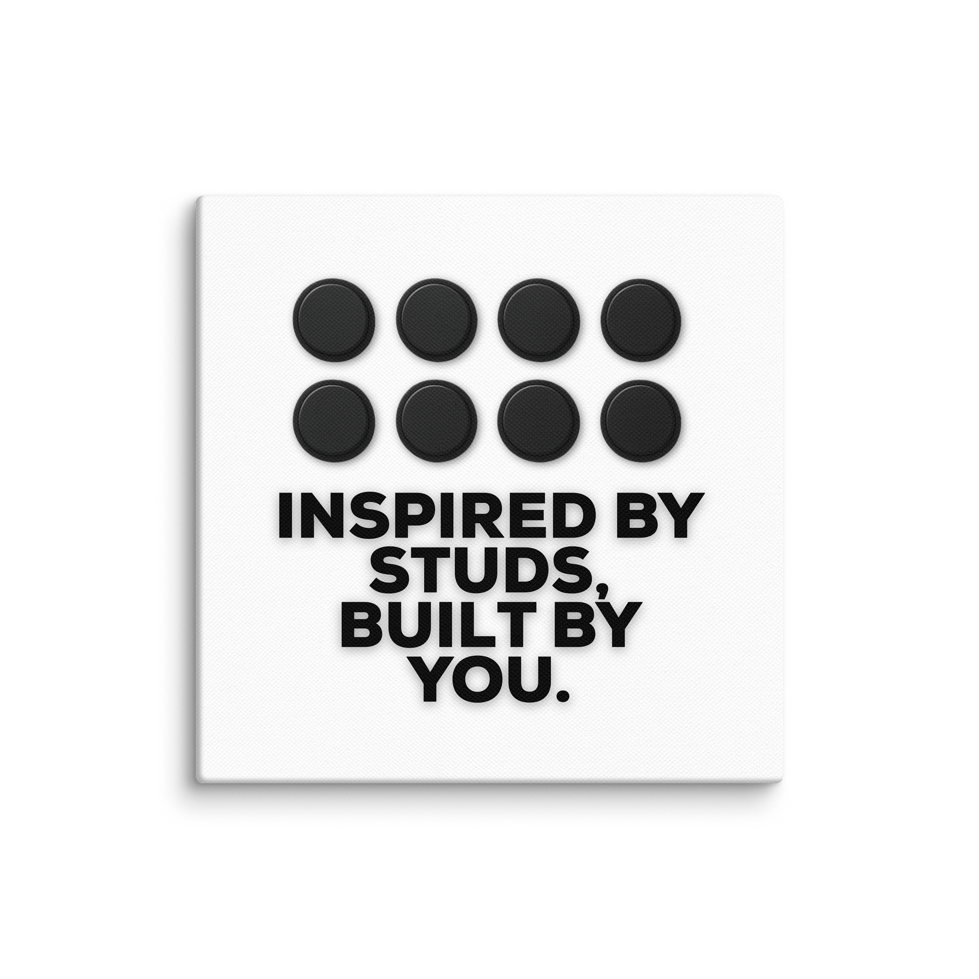 Inspired by Studs Canvas Print product image (1)