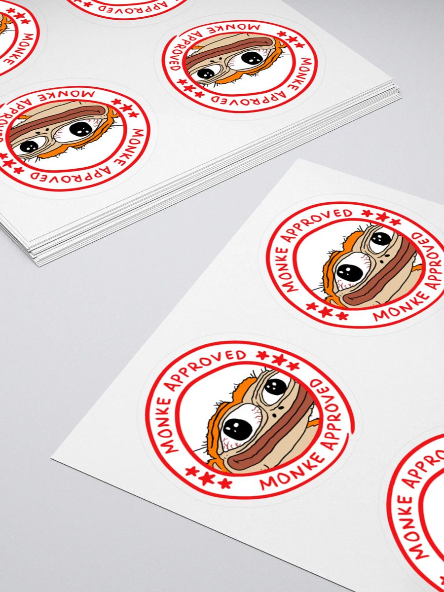 Stickers - Monke Approved product image (4)