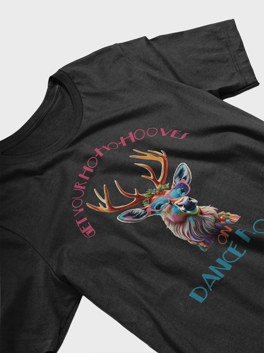 Groove Christmas Funky Retro Groovy Reindeer Holiday Shirt product image (5)