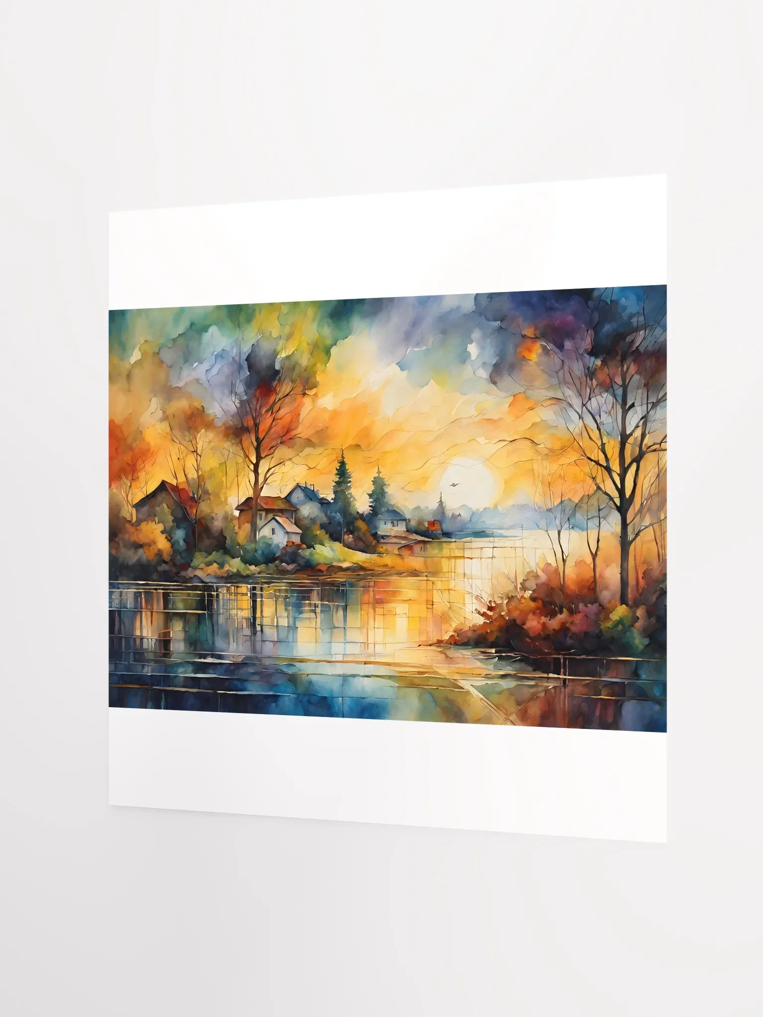 Sunset Serenity by the Riverside Poster product image (3)