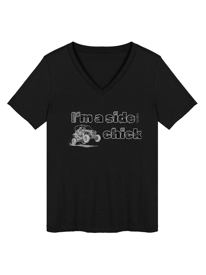 I'm a side chick Print Bella Canvas V-Neck product image (1)