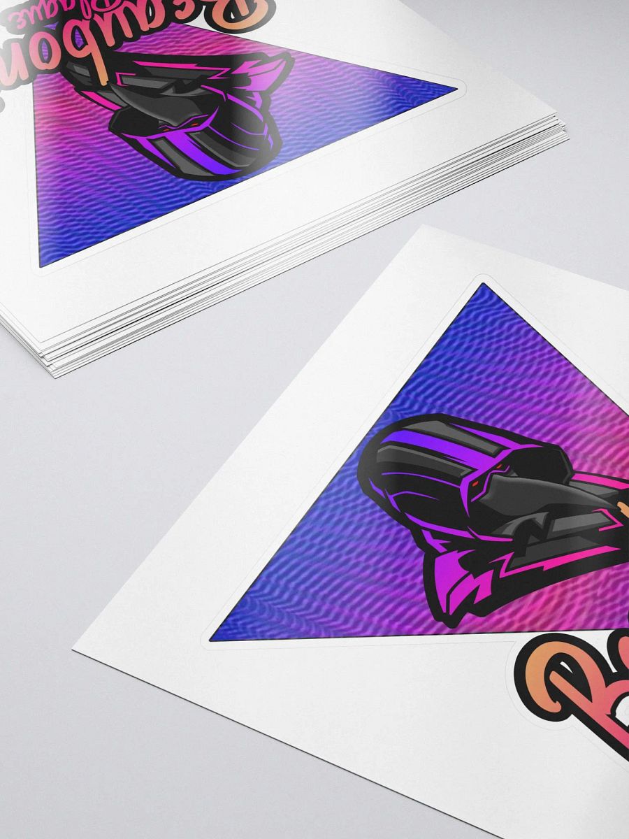 Plague Doctor Sticker Magenta and Orange product image (5)