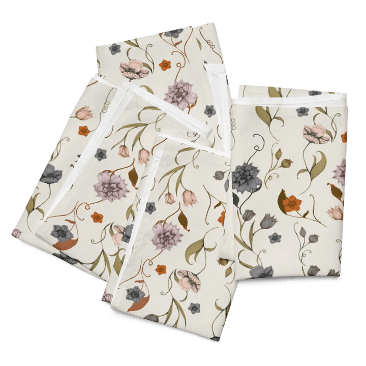 Vintage-Inspired Floral Napkin Set product image (1)