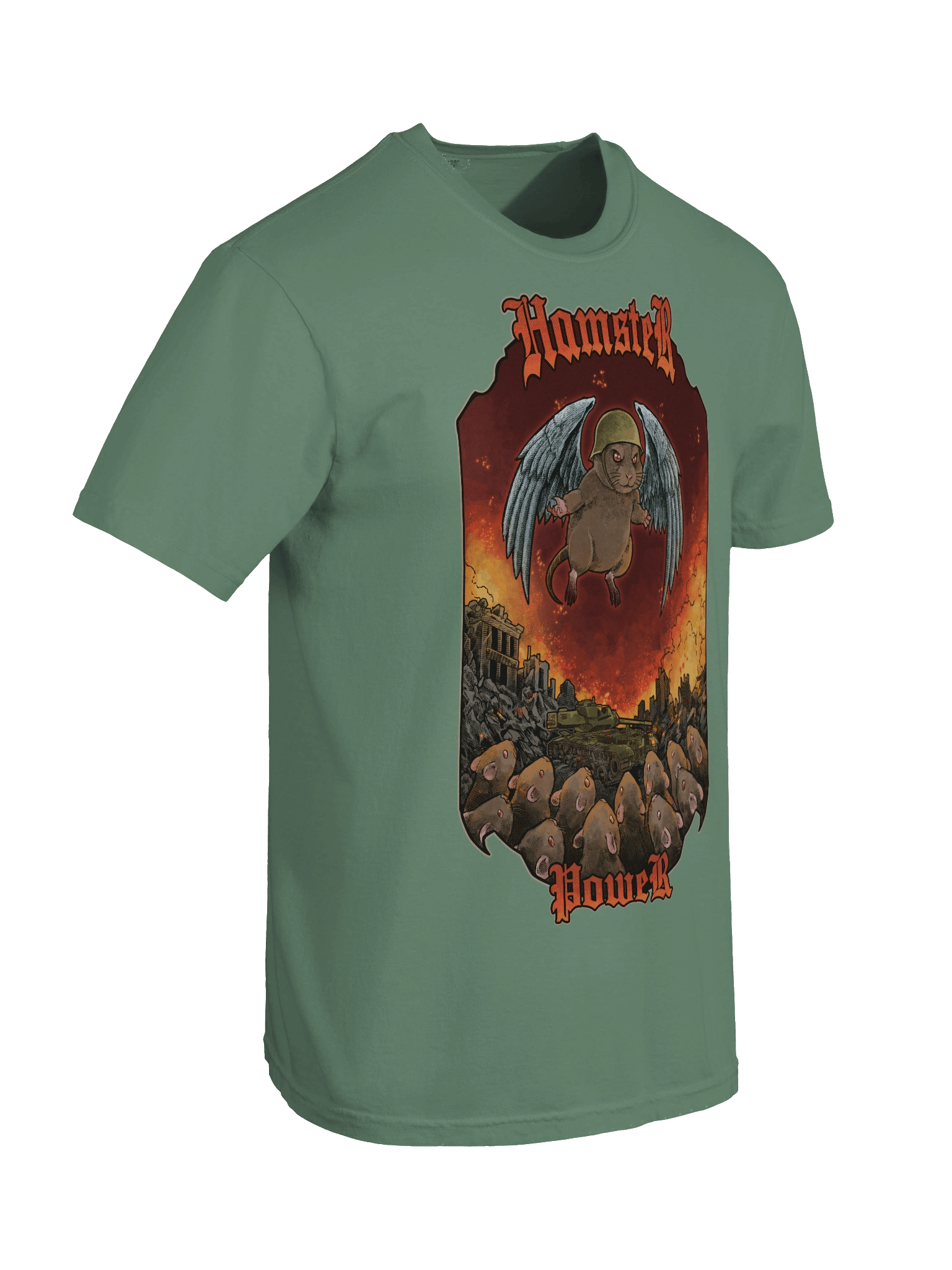 HAMSTER POWER GRAPHIC TEE (Unisex) product image (48)