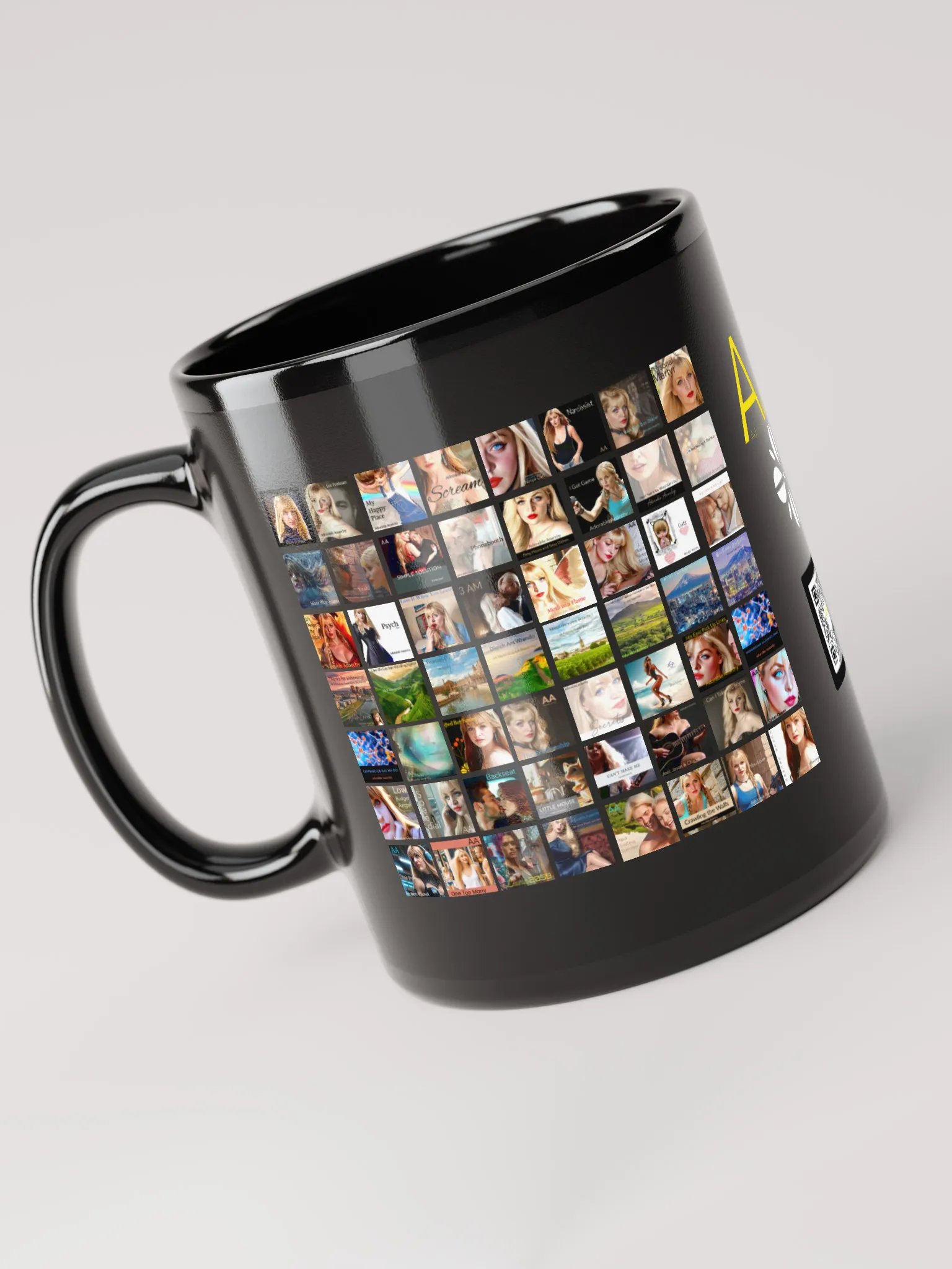 AA's AI Hits Mug (Black With Logo/QR) product image (5)