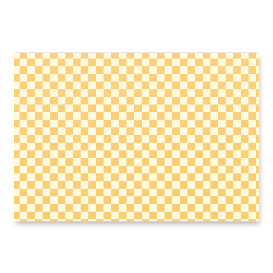 Yellow Check - Wrapping Paper product image (4)