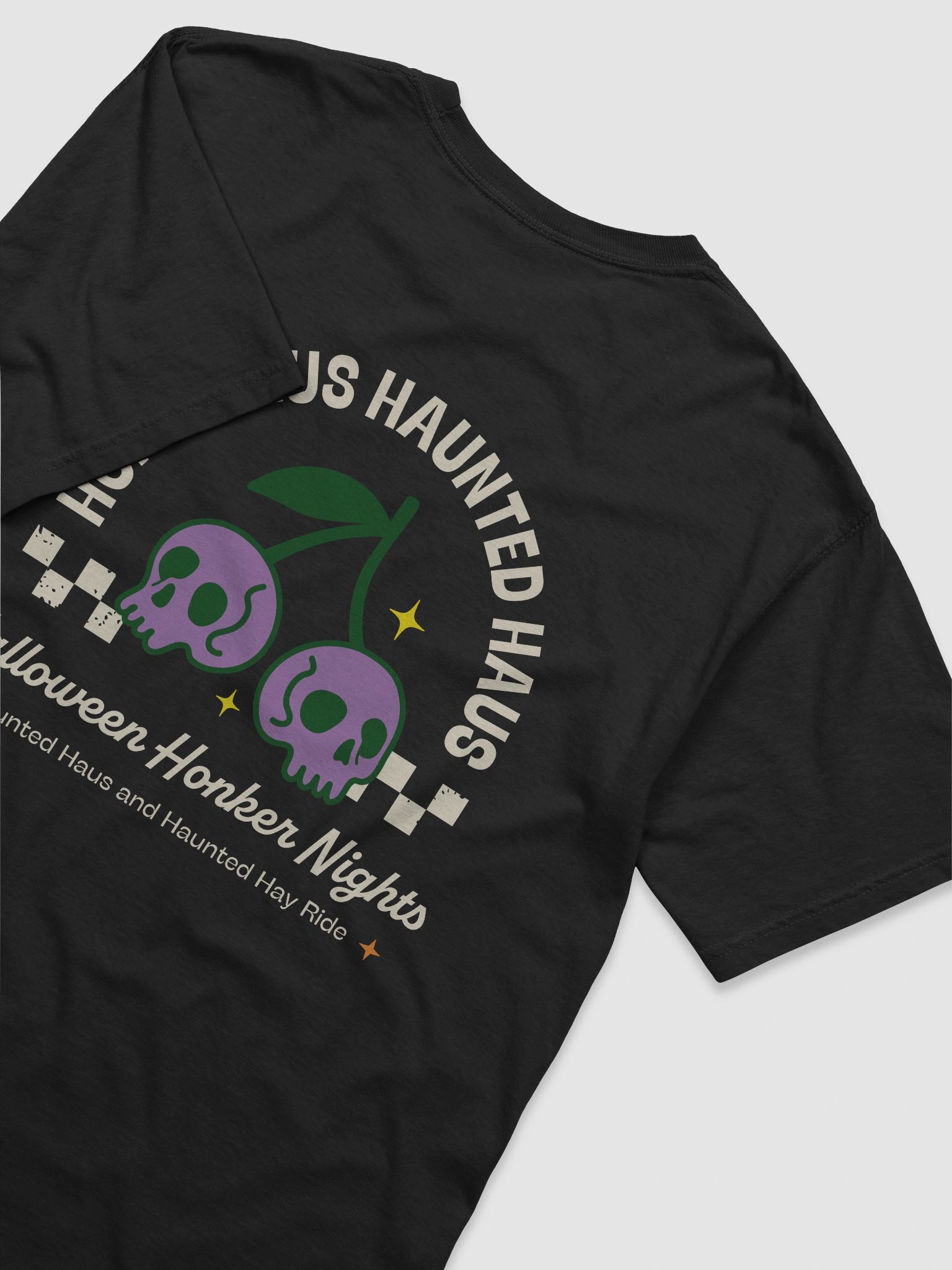 honk haus haunted haus printed shirt product image (1)