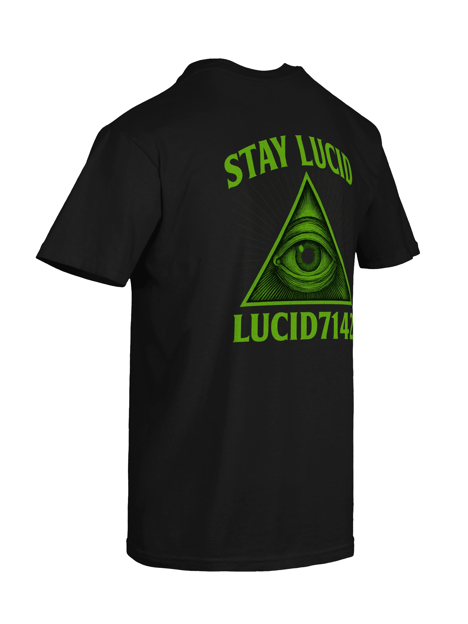 Lucid7142 – “Stay Lucid” Neon Vision Tee product image (123)