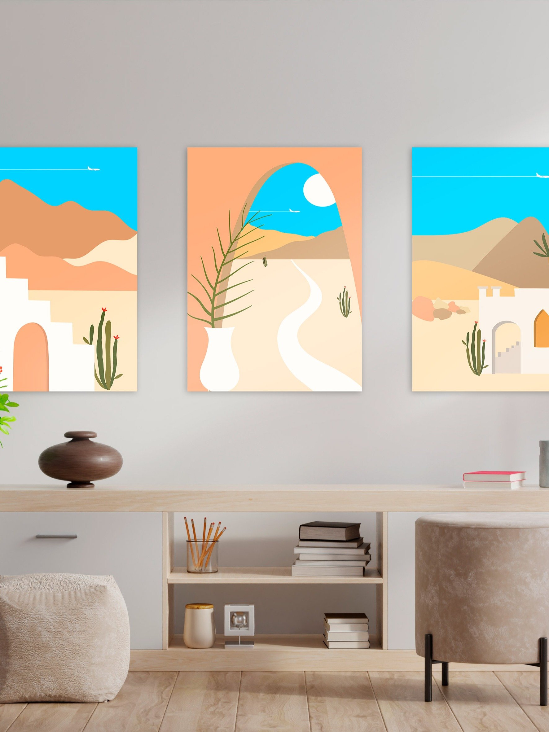 Boho, Boho decor: Egypt, Morocco, Tunisia — boho travel poster product image (2)