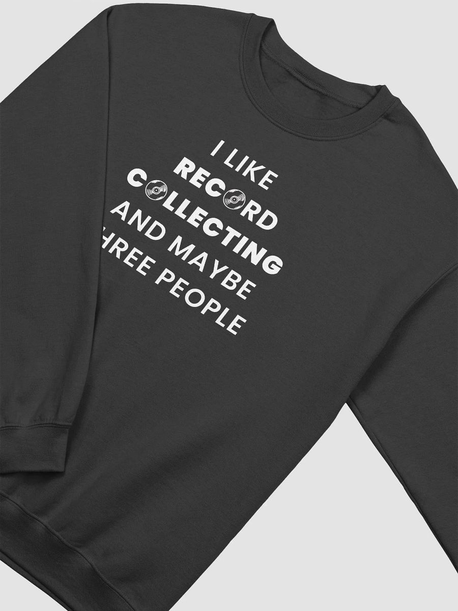 I Like Record Collecting and Maybe Three People Sweatshirt product image (3)