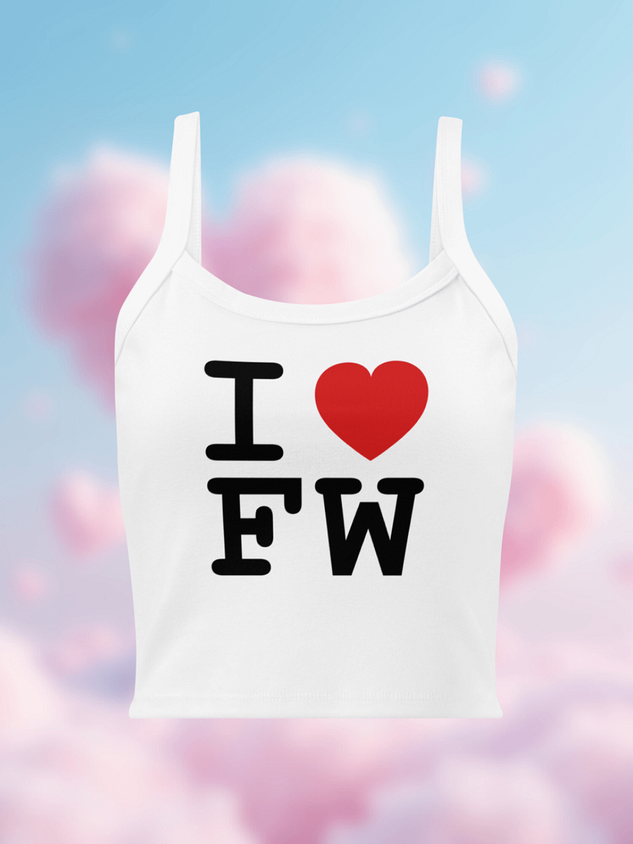 I ❤️ Fourthwall Baby Tank product image (2)