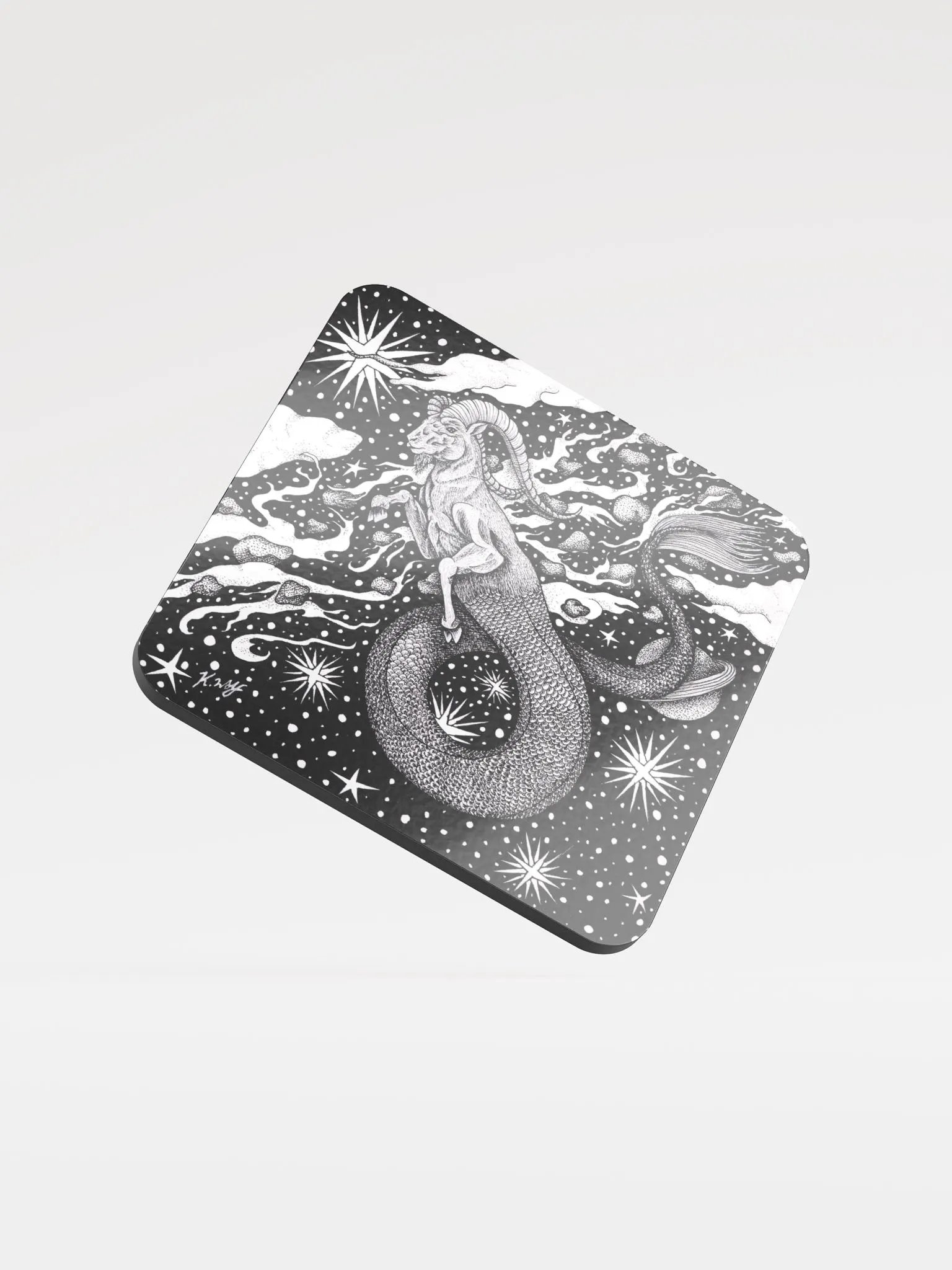 Capricorn Zodiac coaster product image (1)