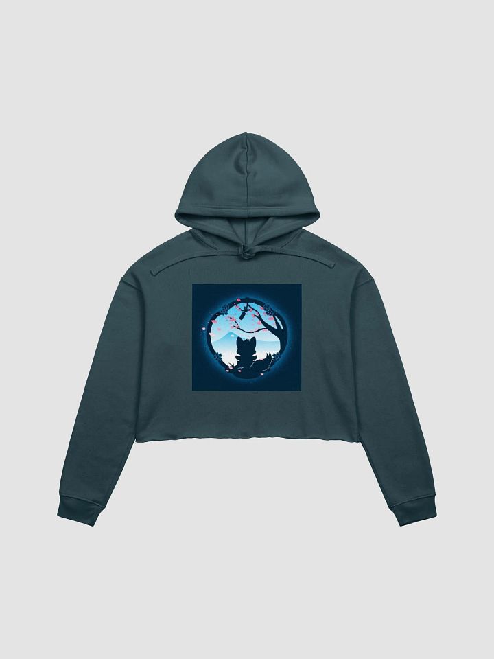 Dreamy Fox Crop Hoodie product image (4)