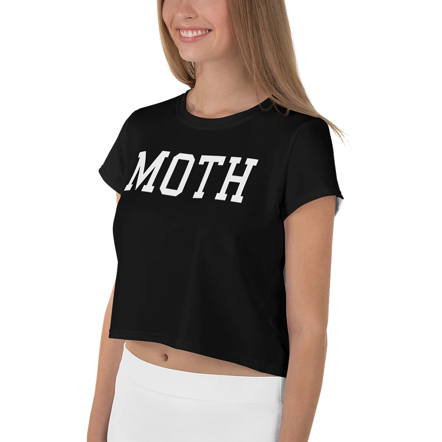 (2 sided) Moth Man crop tee product image (5)