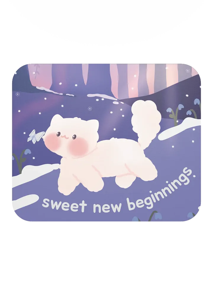 Sweet New Beginnings Mouse Pad product image (1)