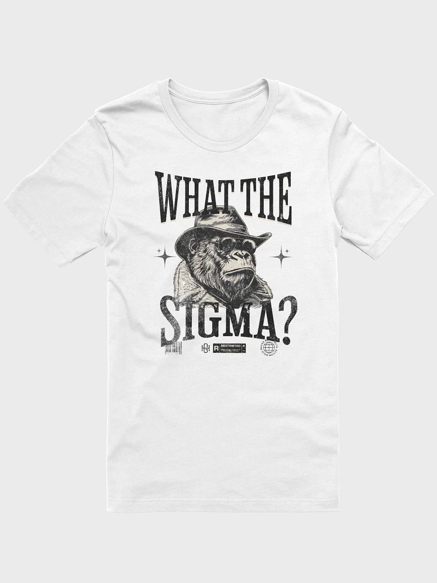 Funny What The Sigma? Ironic Meme T-Shirt product image (104)