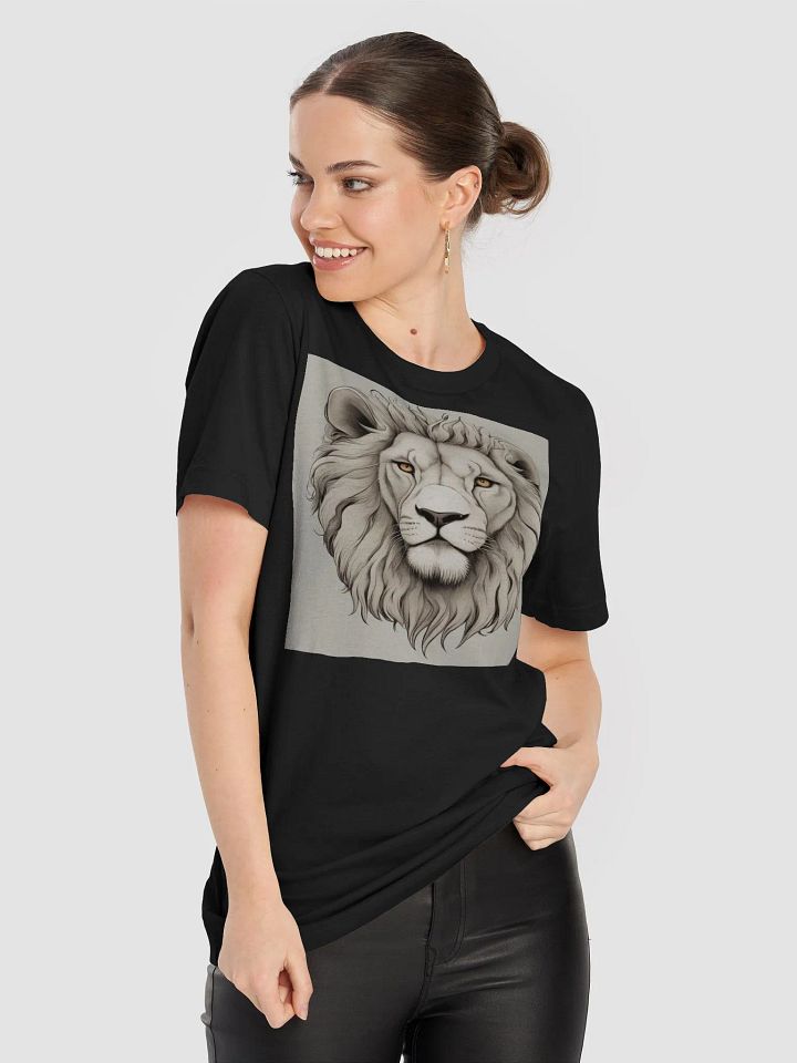 Zodiac Brand Leo Zodiac Unisex T-Shirt - Bold Lion Portrait, Supersoft Fabric product image (1)
