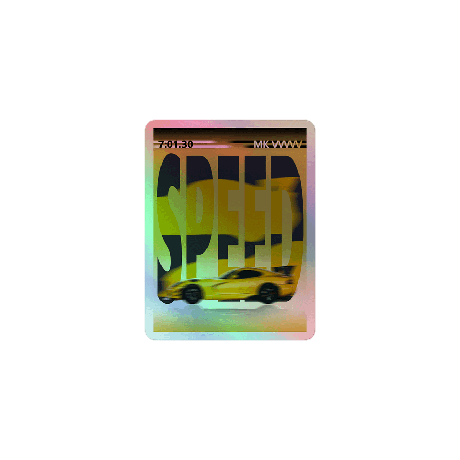 Viper Speed, MK V | Holographic Sticker product image (1)