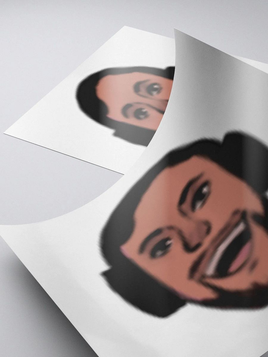 Dj Face Kiss Cut Sticker product image (4)