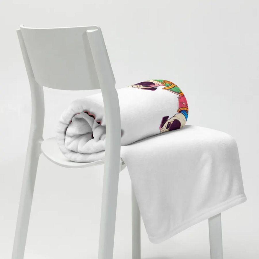 Pug Nation Armored Squad Throw Blanket product image (8)