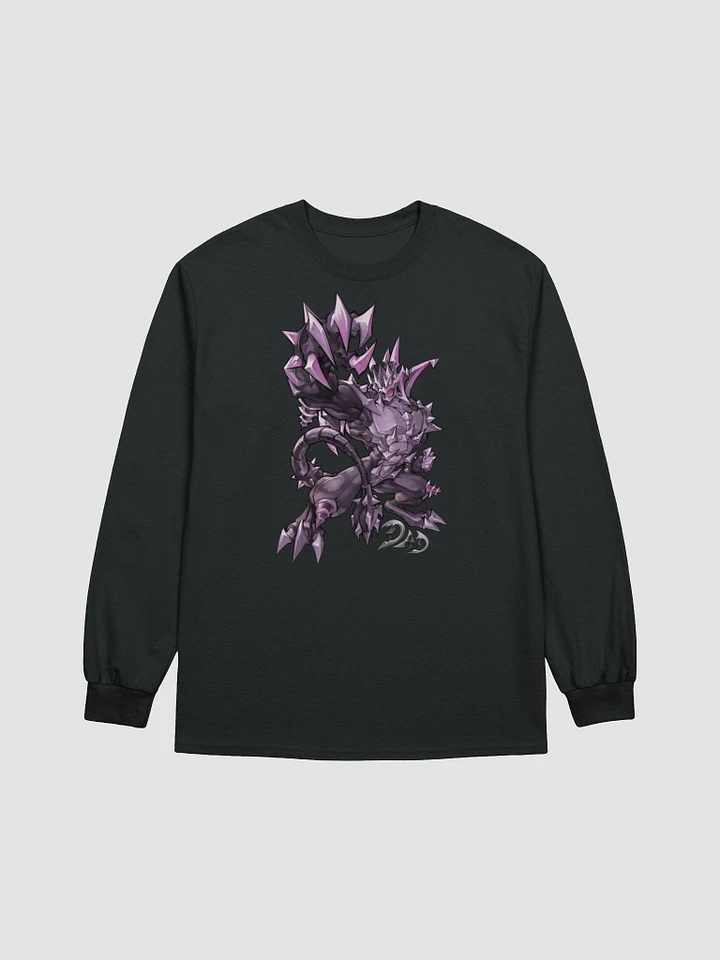 Purple Metal Dragon Long Sleeve Shirt! product image (1)