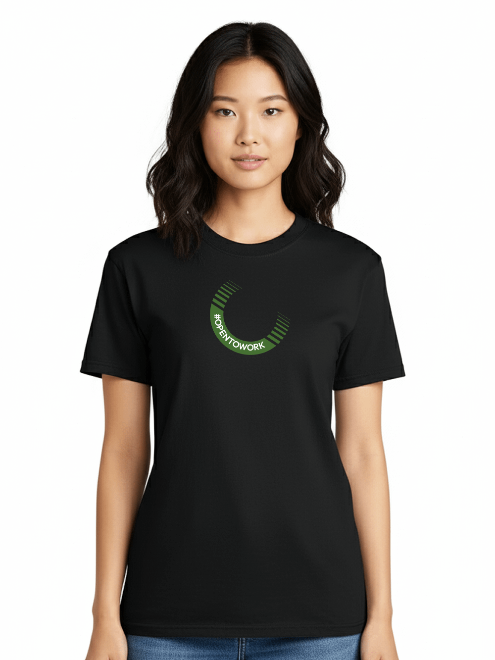 opentowork t-shirt product image (1)