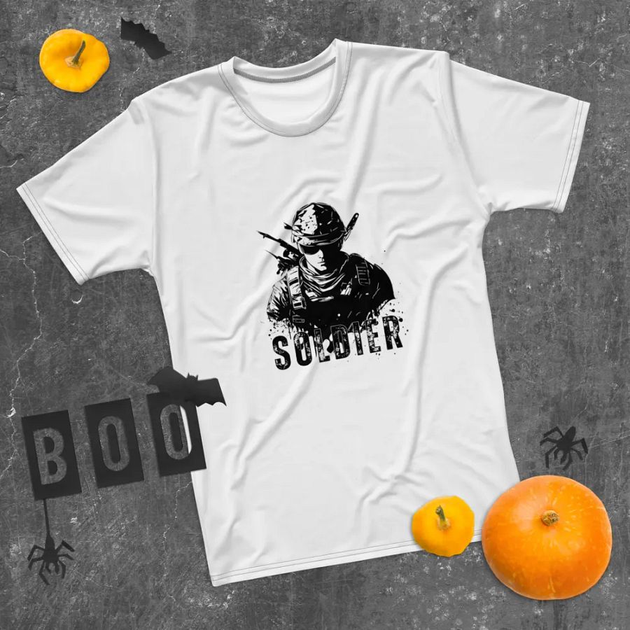 soldier print t-shirt product image (11)