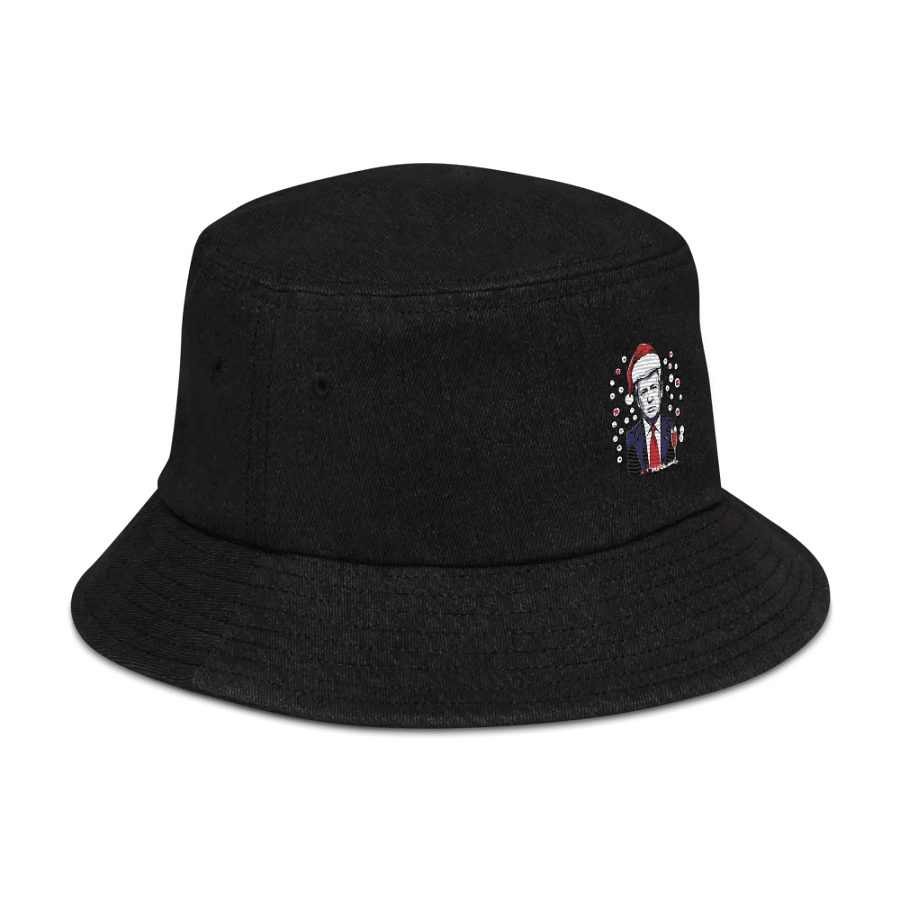 Santa Suit Denim Bucket Hat product image (3)