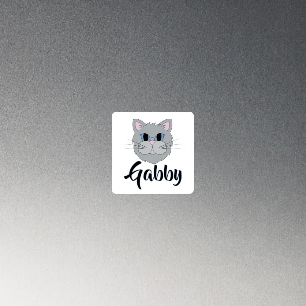 Gabby the Cat Die-Cut Magnet product image (2)
