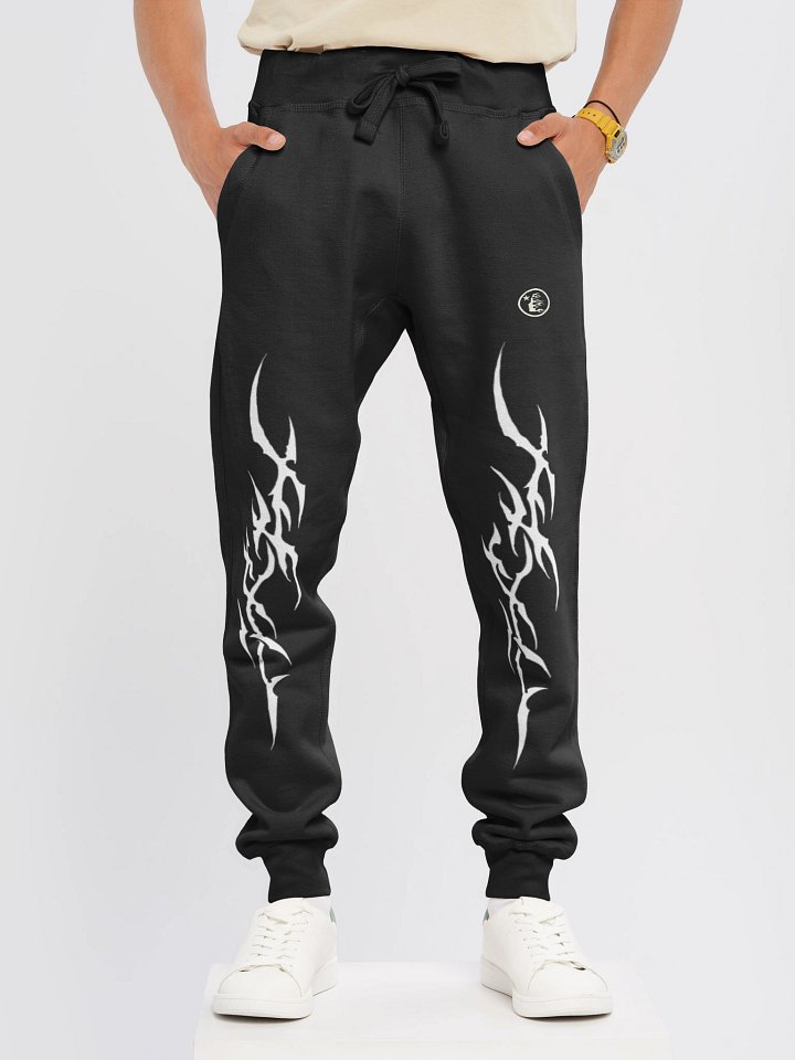 Hellstar Flame Flare Sweatpants Black product image (2)