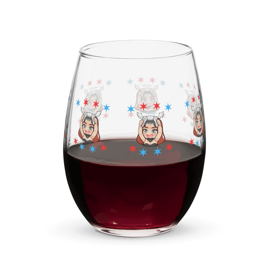 Extra Life Year 10 Glass Wine Tumbler product image (7)