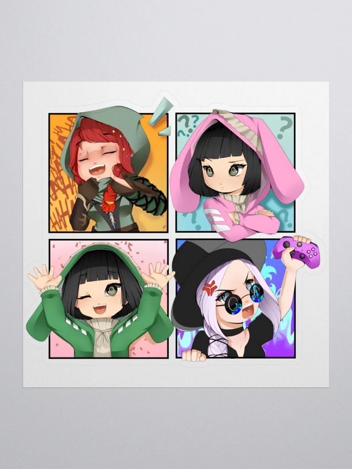Toaster Team Group Sticker (Classic) product image (1)