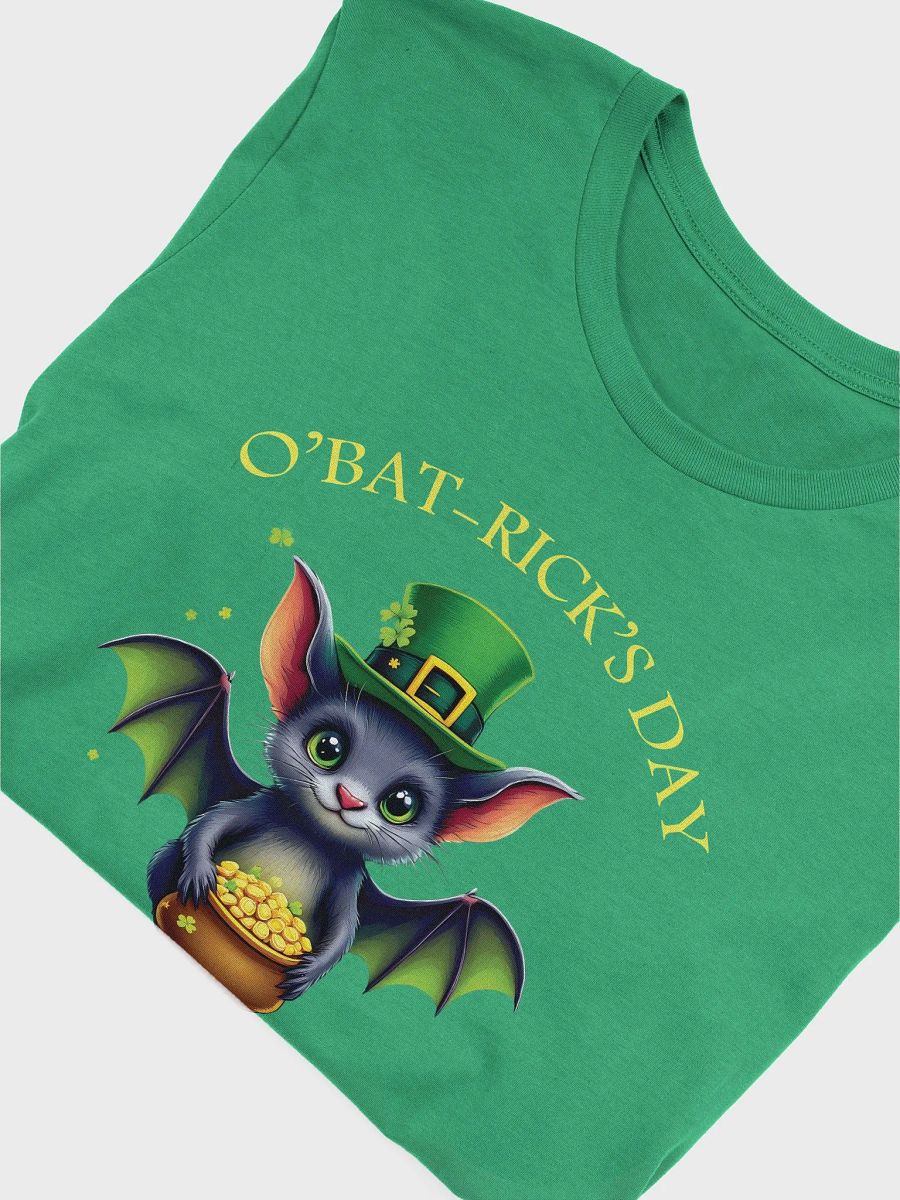 Cute St. Patrick’s Day Bat T-Shirt – O’Bat-Rick’s Day Funny Irish Design product image (21)