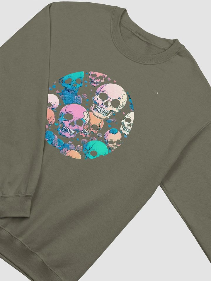 Galaxy Spectrum Skull Premium Unisex Sweatshirt product image (30)