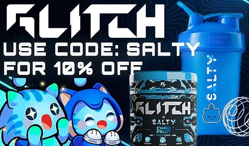 Ever wanted to try out @glitchenergyco?

Well you could use code 'Salty' to get 10% off your order! 

Get yourself some Space...