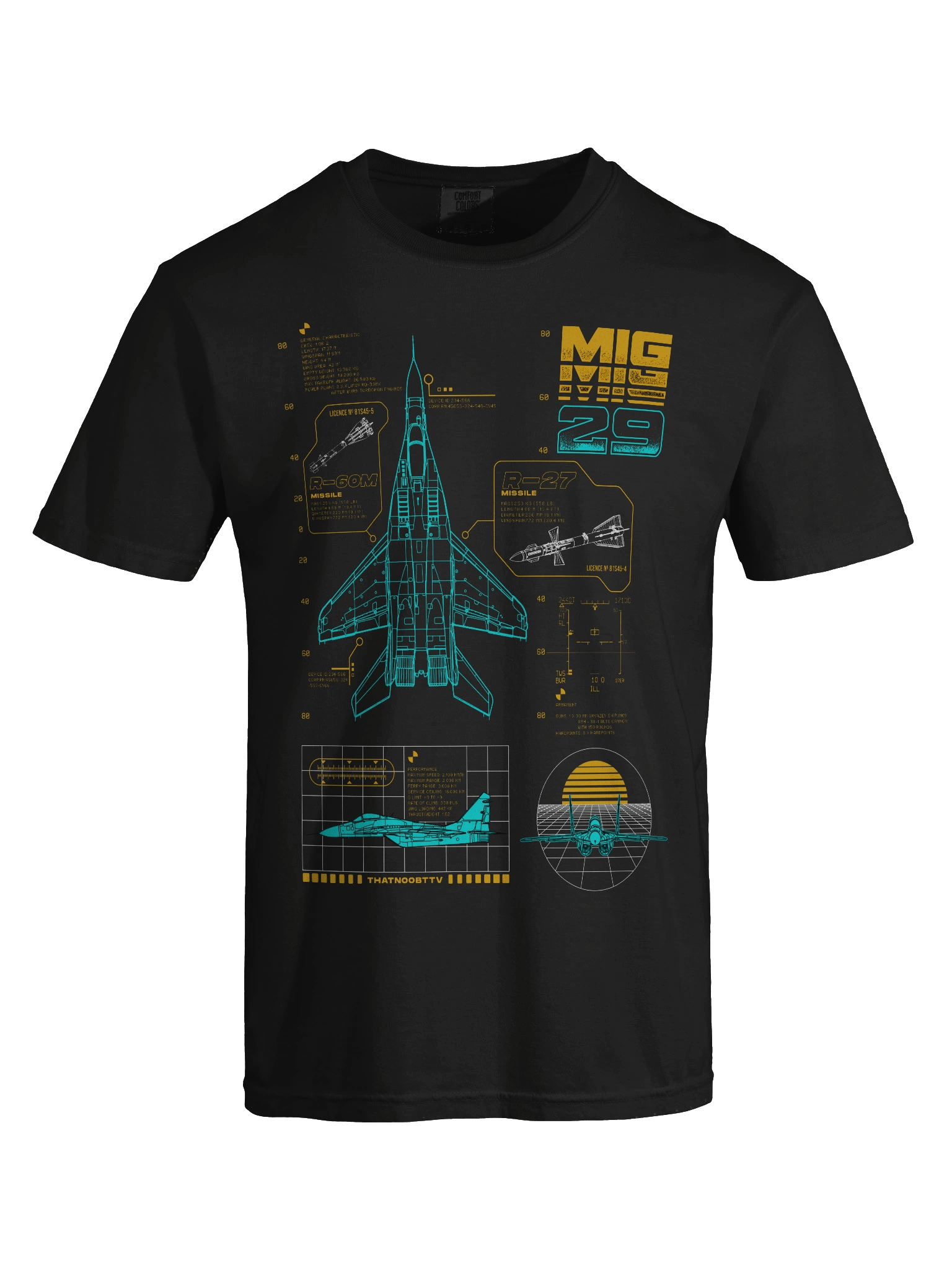 MiG-29 Tech Schematic Print product image (7)