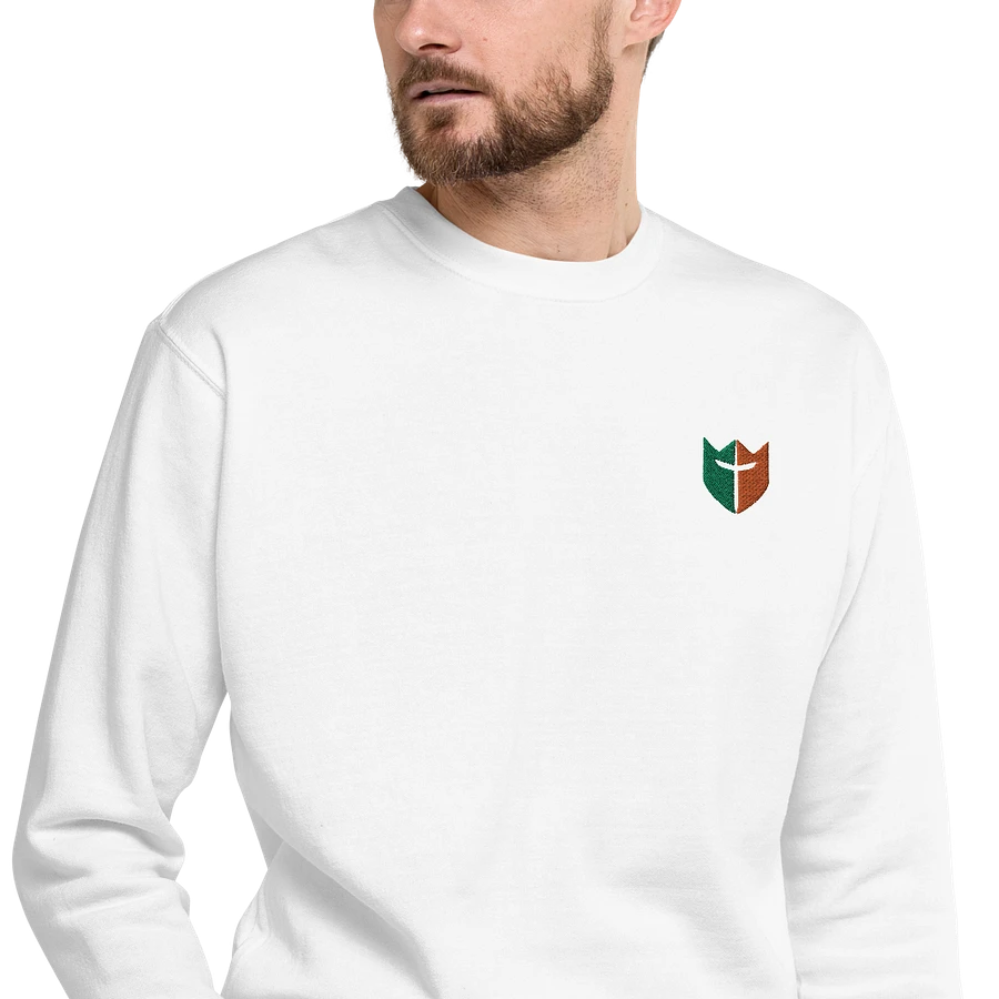 Cotton Heritage Premium Sweatshirt (Embroidered) product image (1)