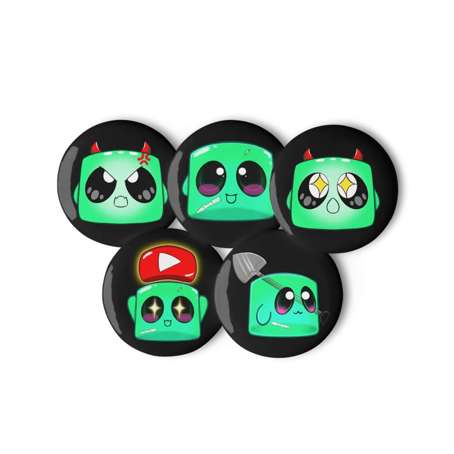 Adorable Jelly Explorer Pin Set product image (11)