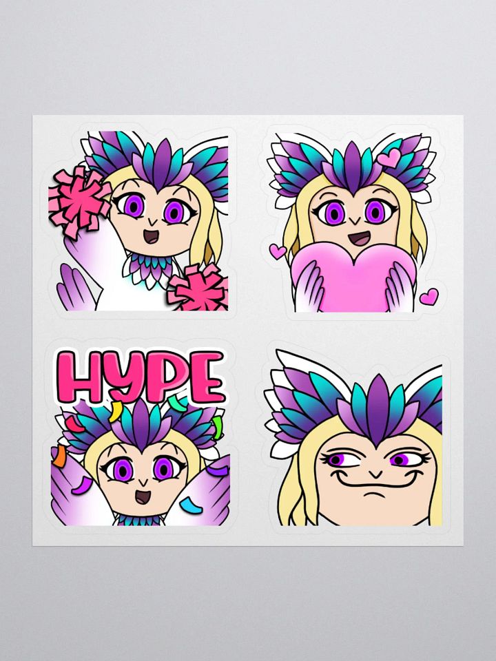 1/4 Emote Stickers product image (1)