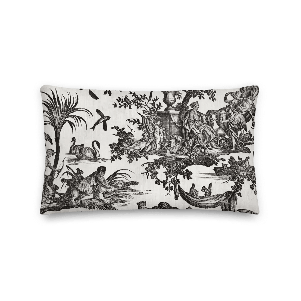 Jean–Baptiste Marie Hüet. Premium Pillow product image (2)