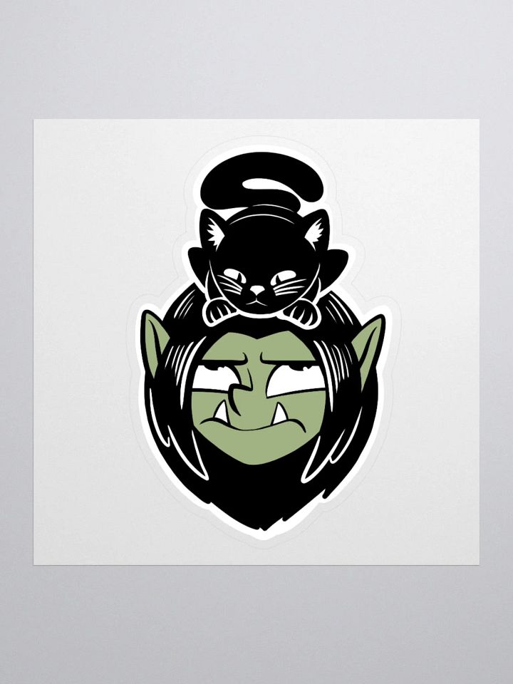Drafli and Cat Sticker product image (1)