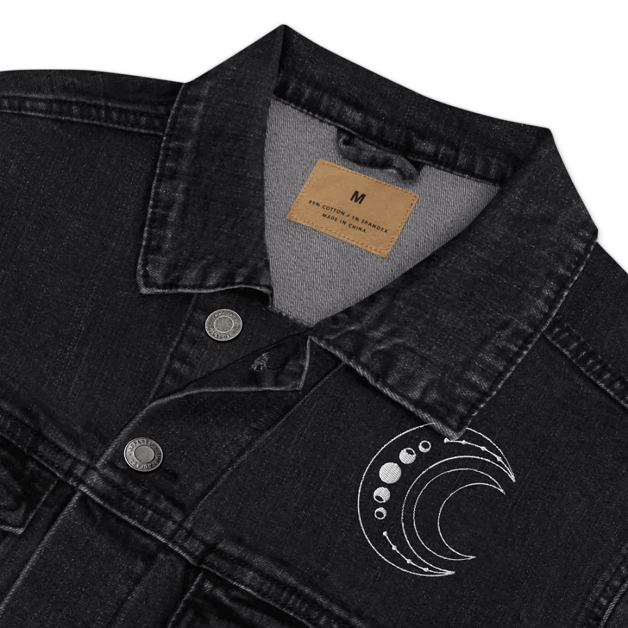 Denim Jacket Embroidered Logo product image (7)