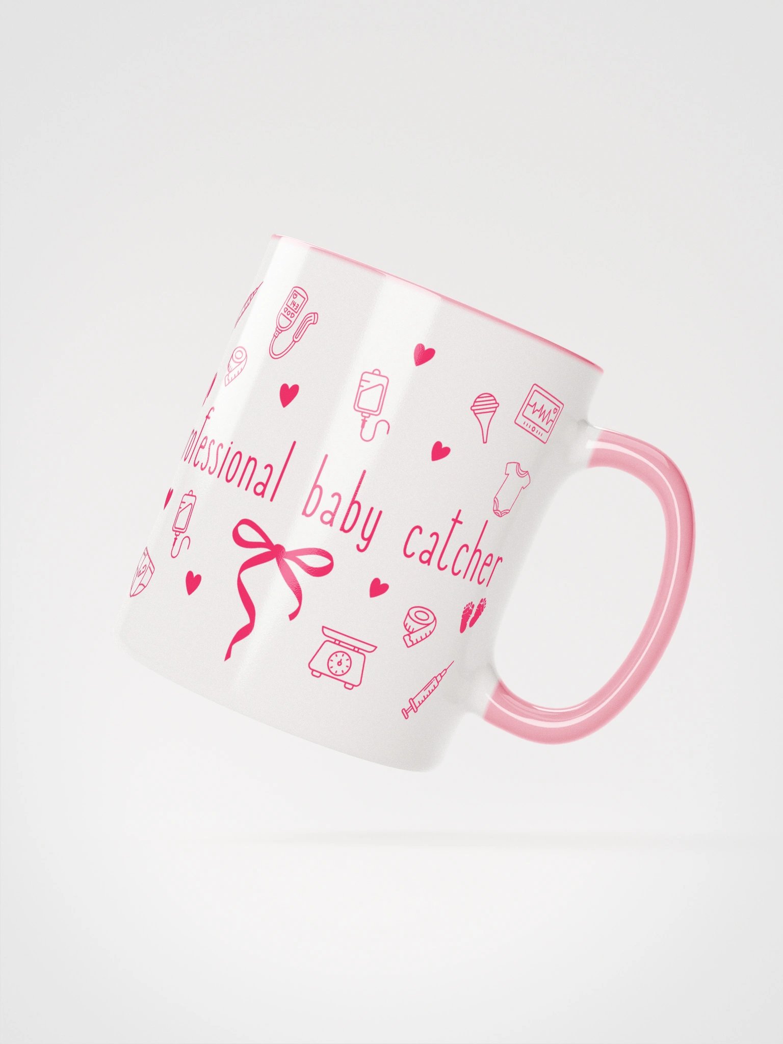 baby catcher (pink mug) product image (2)