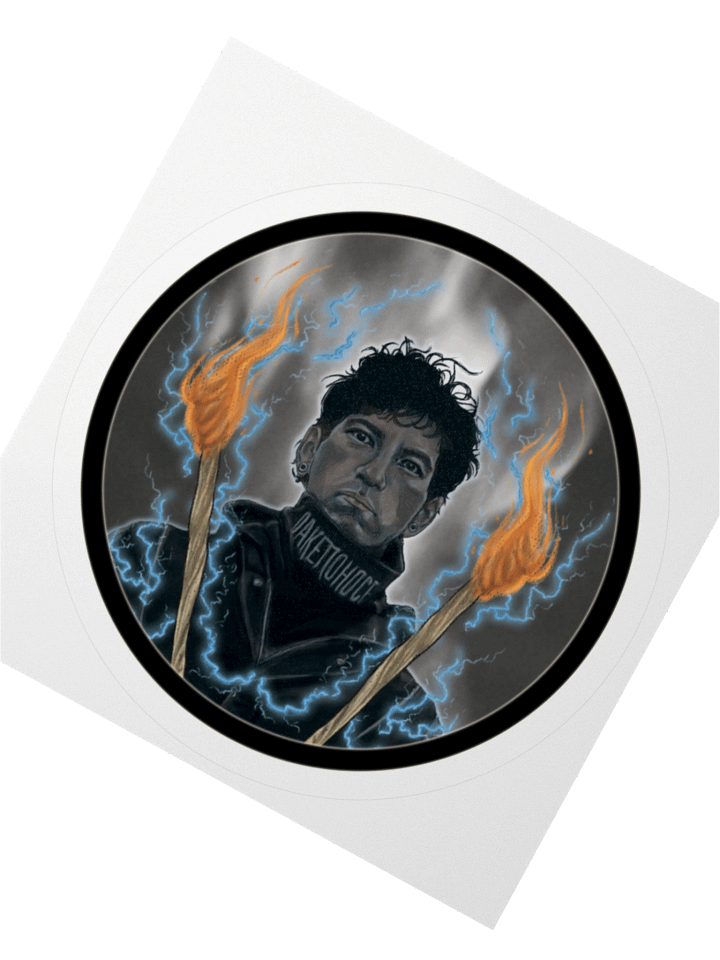 Torchbearer Electric Torches Sticker product image (2)