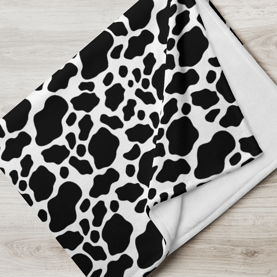 Cow Skin Blanket - Black & White product image (6)