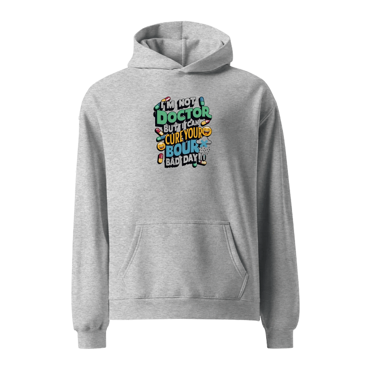 Prescription having Cheerful Cure Oversized Hoodie product image (1)
